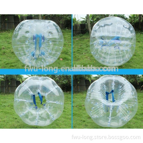 Fwulong high frequency & hot wind football inflatable body zorb ball